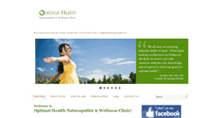 Desktop Screenshot of optihealthnaturopathic.com